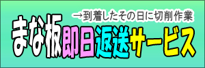 即日返送サービス